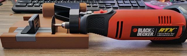 Black & Decker RTX Rotary Tool mod for Dremel chop 3D model thumbnail