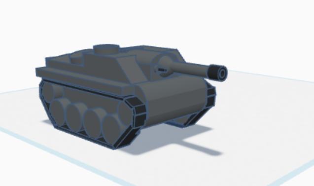 Sherman V Argeş IIC 3D model thumbnail