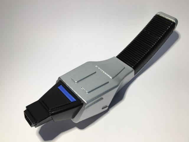 Star Trek Boomerang Phaser emitter plate mod 3D model thumbnail