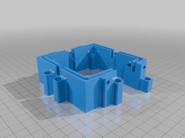 SCULPFUN S9 EXTENSION FEET 22mm 3D model thumbnail