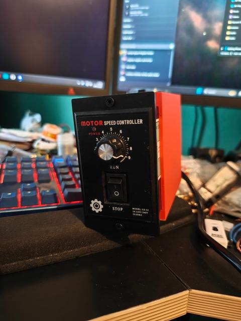 US-52 Motor Control Box Housing 3D model thumbnail