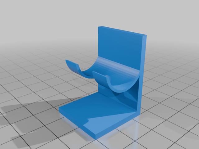 Simple Phone Stand - 30Mins - Low supports needed 3D model thumbnail