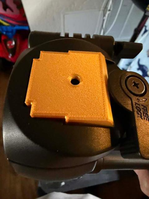 Sirui Tripod Mount - Canon Rebel T7 Compatible 3D model thumbnail