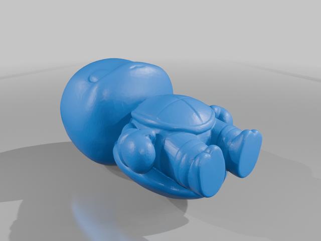 turtle ninja turtle 3D model thumbnail