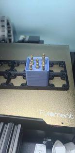 Gridfinity Bin for Hakko Heat Insert Set 3D model thumbnail