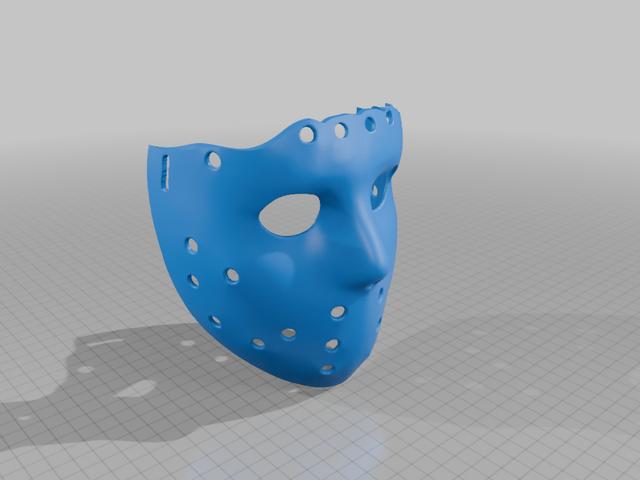 LIAN JASON MASK 3D model thumbnail