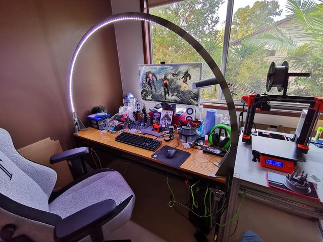Easy Print LED Light Bridge / Arc 3D model thumbnail