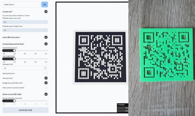 3D QR-Code Generator 3D model thumbnail