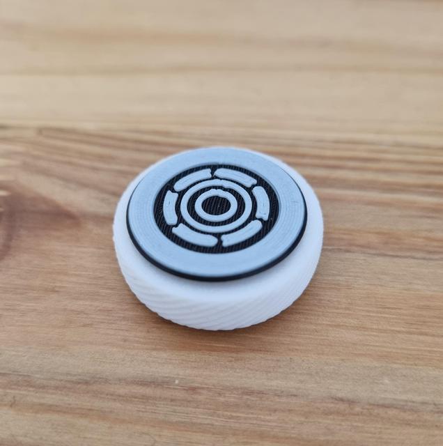 Clicking Ratchet Fidget Caps 3D model thumbnail