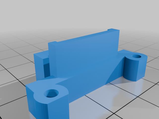 GEP-Mark4 7" FPV drone ELRS holder 3D model thumbnail
