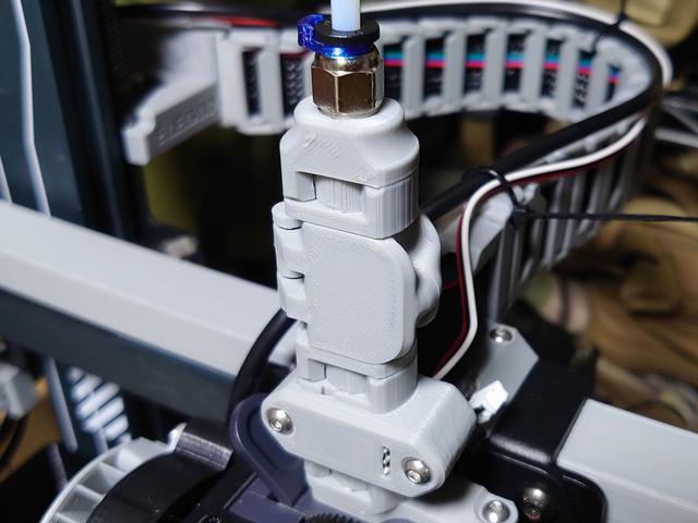 Filament Dust Cleaner Filter with UBBI 3D model thumbnail