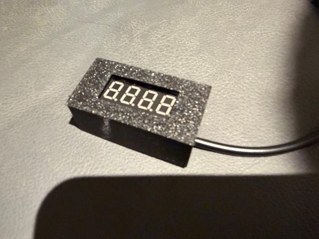 4 digit counter module case 3D model thumbnail