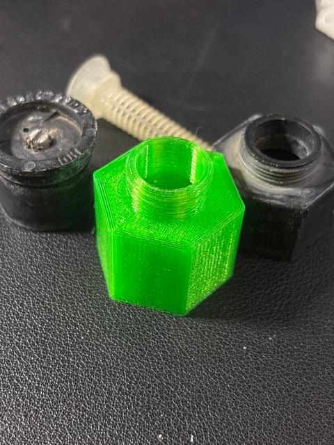 rainbird 1/2 in shrub adapter, PA-8S replacement 3D model thumbnail