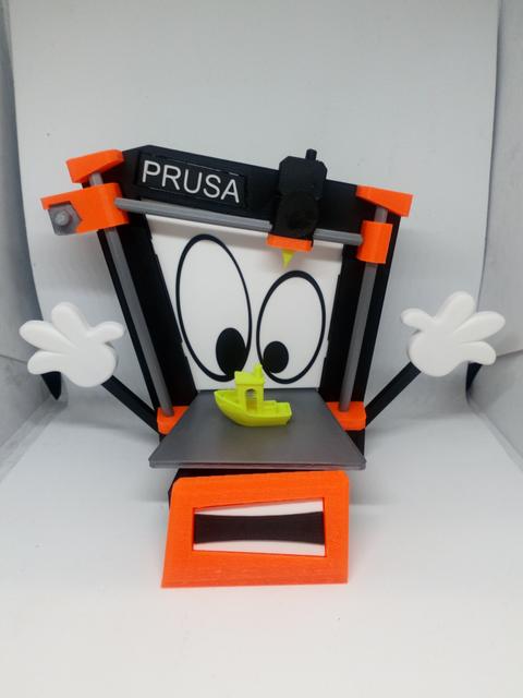 Prusa Printer - Prusa Mate!!! 3D model thumbnail