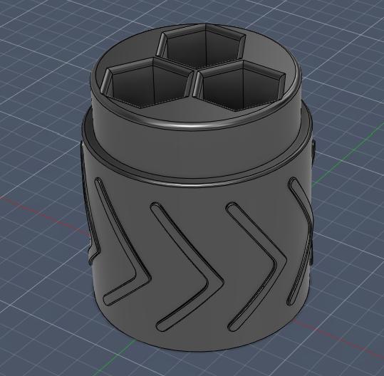 box for 6.5mm bits.  3D model thumbnail