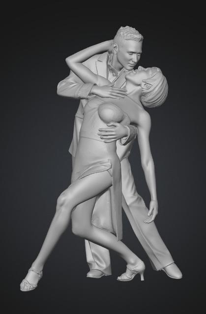 Tango of Passion 3D model thumbnail