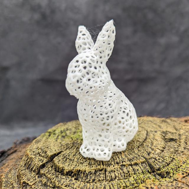 Voroni Rabbit 3D model thumbnail