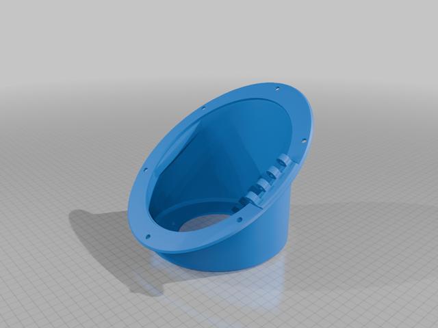 Humvee Fuel Door Tankdeckel  3D model thumbnail
