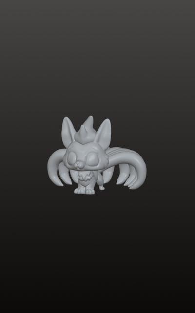 LPS-Inspired Ninetales  3D model thumbnail