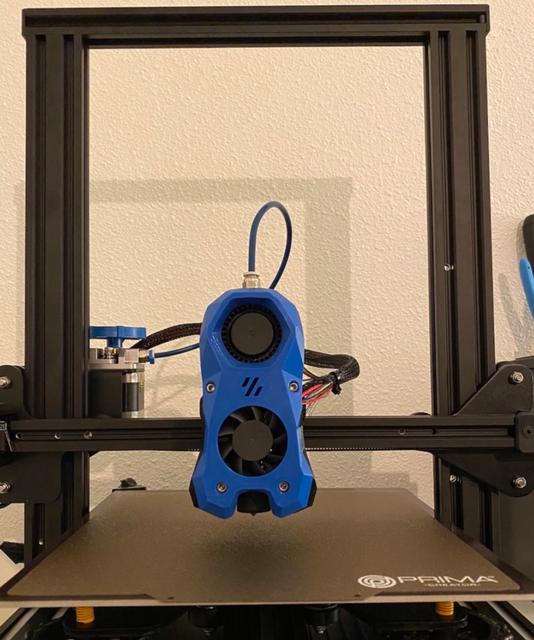 Ender 3 V2 - VORON Stealthburner conversion 3D model thumbnail