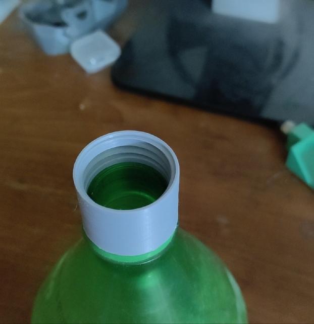 Double Sided PET bottle cap 3D model thumbnail