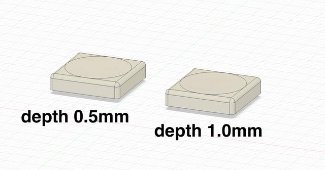 Cherry MX Low Profile Keycap With Concave 3D model thumbnail