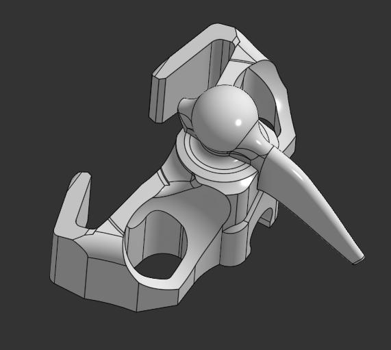Spine Cable Chain Spinal Remix 3D model thumbnail