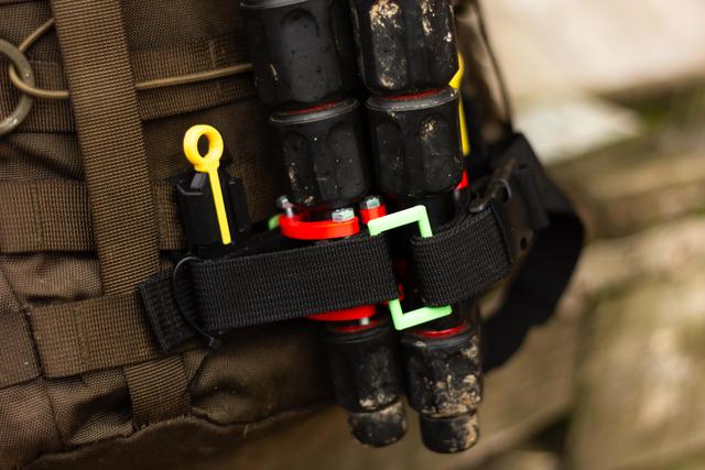 QUICK-CLIP mole compatible BACKPACK TRIPOD MOUNT 3D model thumbnail