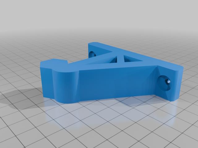 Motorcycle Jacket Wall Mount / Hanger 3D model thumbnail