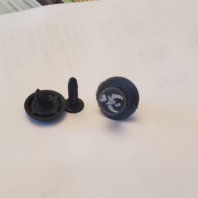 Plastic Rivet for Car Remix 3D model thumbnail