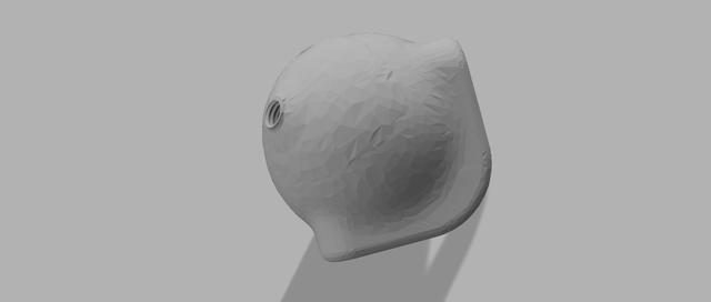 Corner Boober (M4 thread) 3D model thumbnail