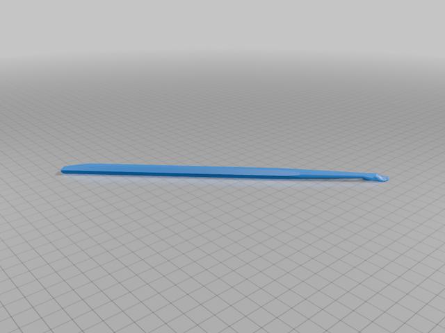 Feet Chopsticks 3D model thumbnail