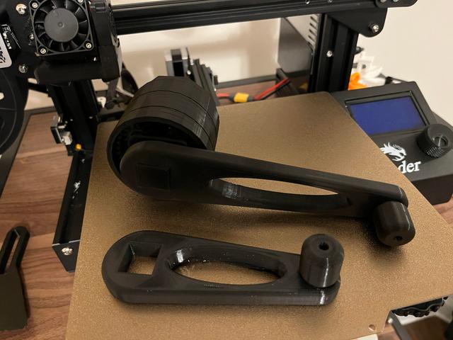 Crank Handle for Ultimate Propeller Launcher 3D model thumbnail