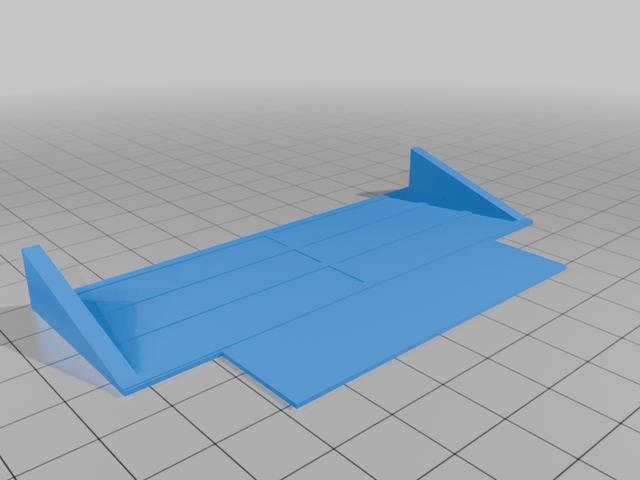 Sorting box front panel 3D model thumbnail