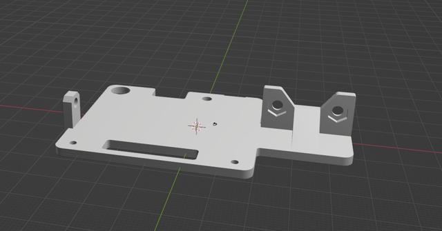 Ender3S1CRTouchMountStronger 3D model thumbnail