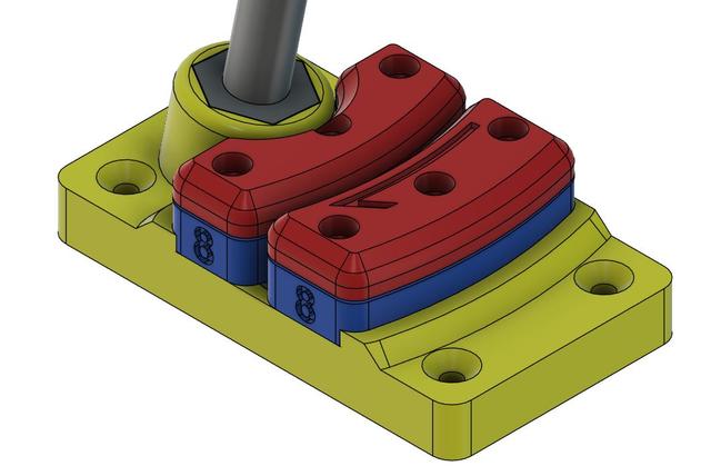 Bottle cutter with scalpel knife blade 3D model thumbnail