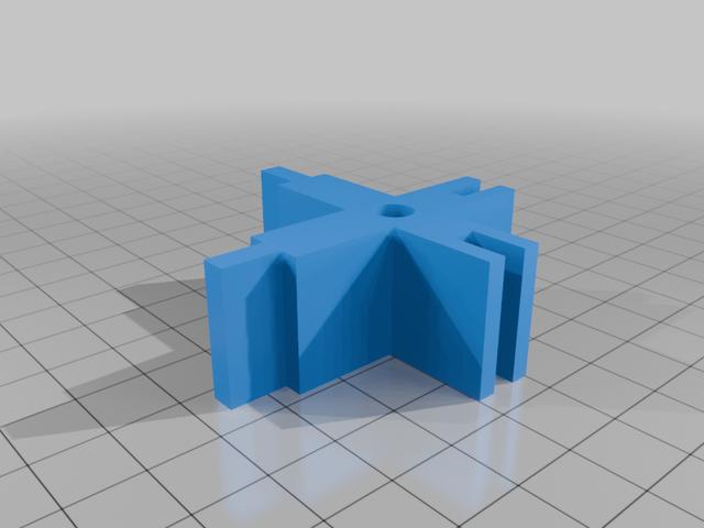 Mondo Llama acrylic paint holder 3D model thumbnail