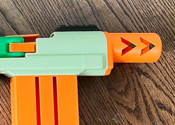Fluted Muzzle for Silly's Battle Axe Nerf Blaster 3D model thumbnail