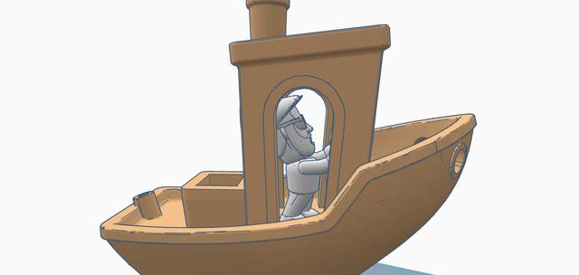 Pirate Josef Prusa 3D model thumbnail