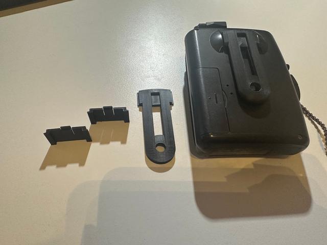 Belt clip for Philips AQ 6446 Walkman Cassette/Tape Player 3D model thumbnail