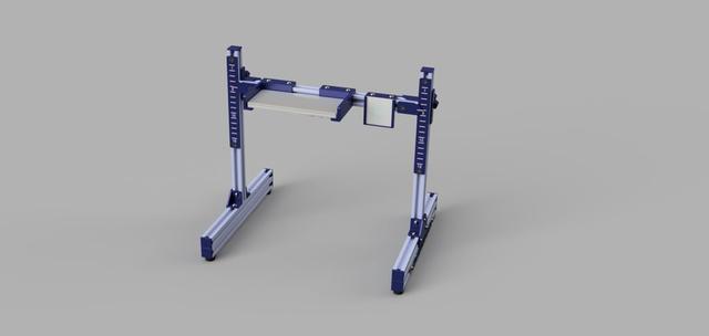 Vertical Phone Stand  3D model thumbnail