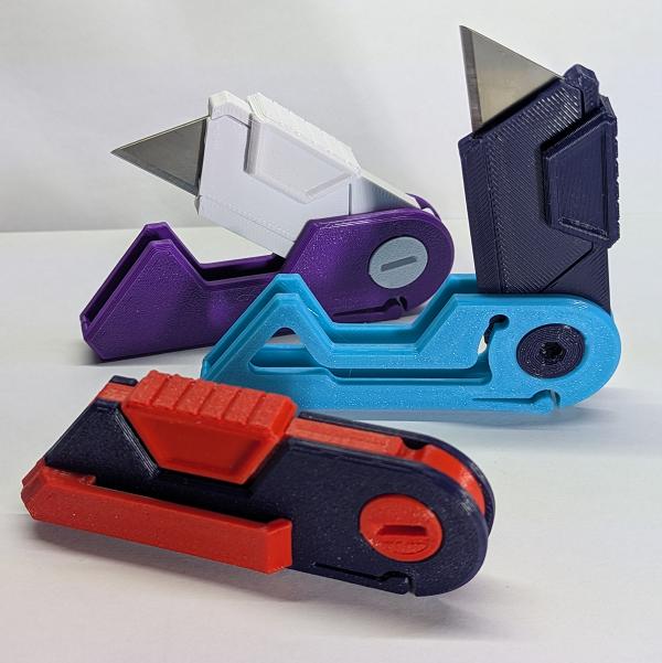 New Utility Knife 3D model thumbnail