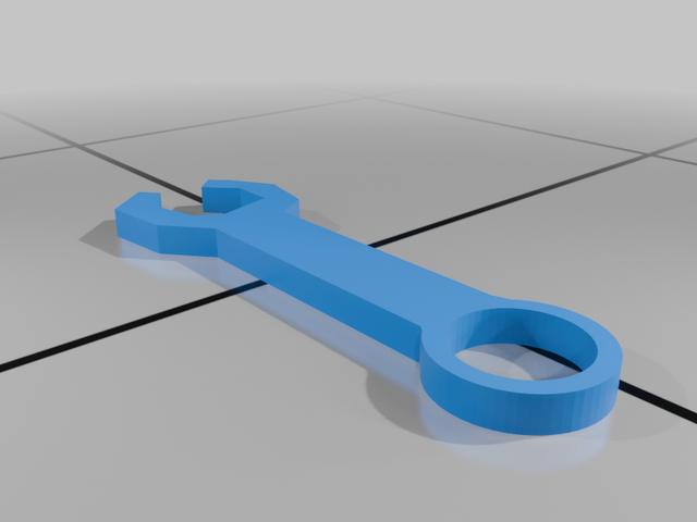 A wrench  3D model thumbnail