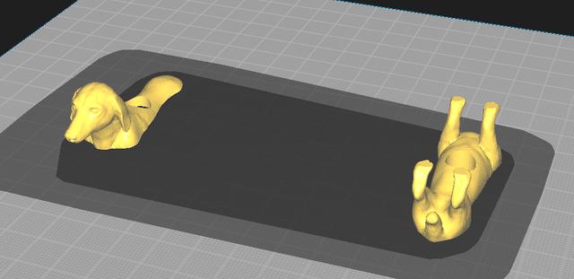salchicha bead Dachshund 3D model thumbnail
