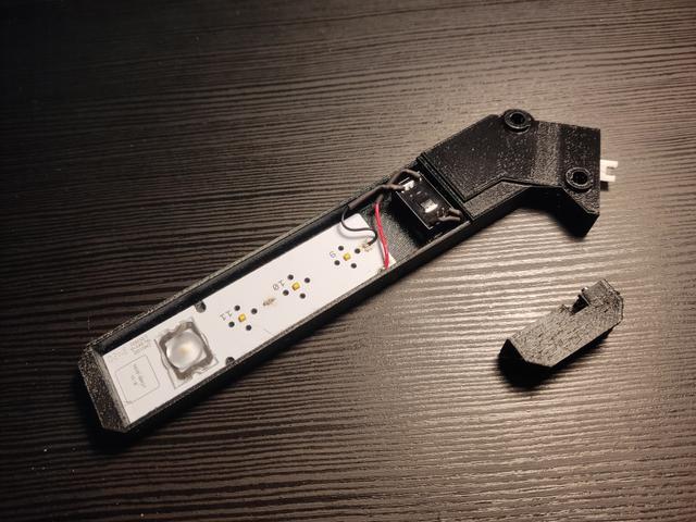 LED Light Bar for Prusa Mini (remix) 3D model thumbnail