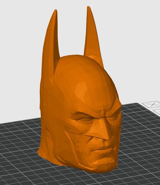 Batman towbar cap 50mm 3D model thumbnail