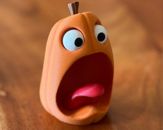 The Screaming Pumpkin 3D model thumbnail