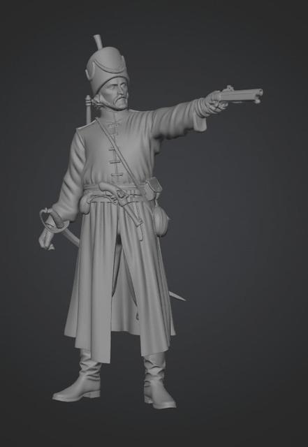 Don Cossack 3D model thumbnail