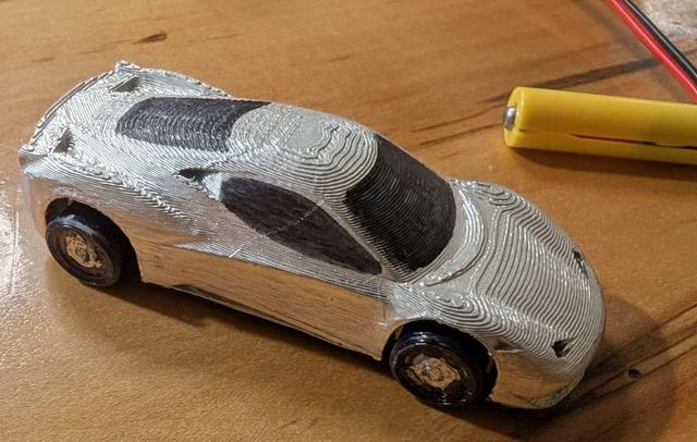 elijah toothpick car,  2.0  3D model thumbnail