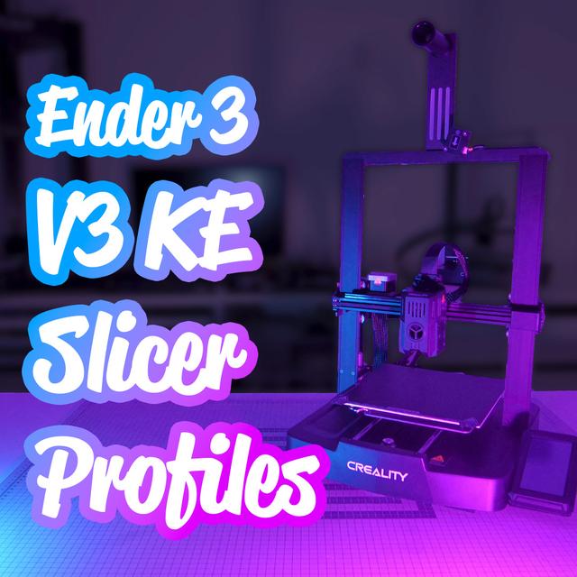 Creality Ender 3 V3 KE Slicer profiles for PrusaSlicer & Cura 3D model thumbnail